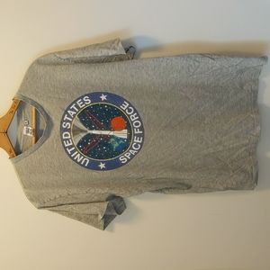 RTP Apparel Size XL United States Space Force Military Theme Short Sleeve Shirt